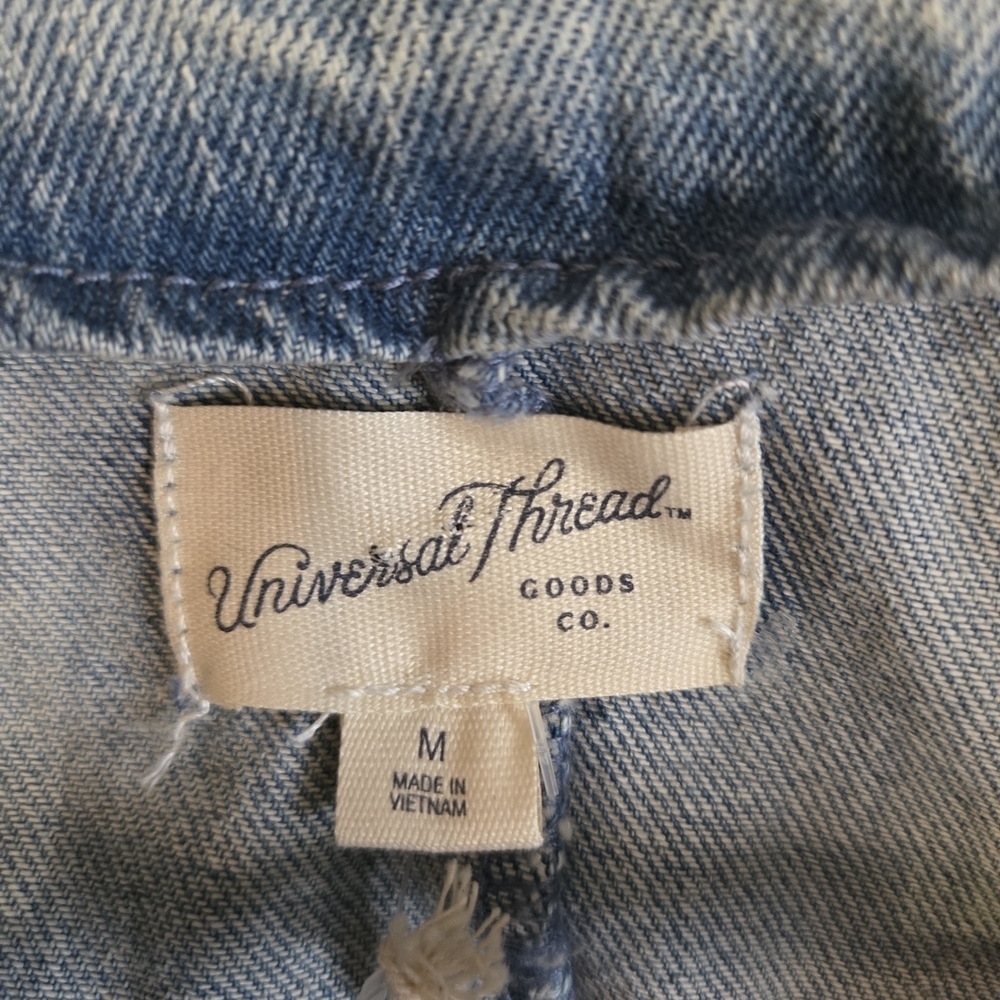 Universal Thread Blue Denim Wrap Dress - Picture 4 of 4